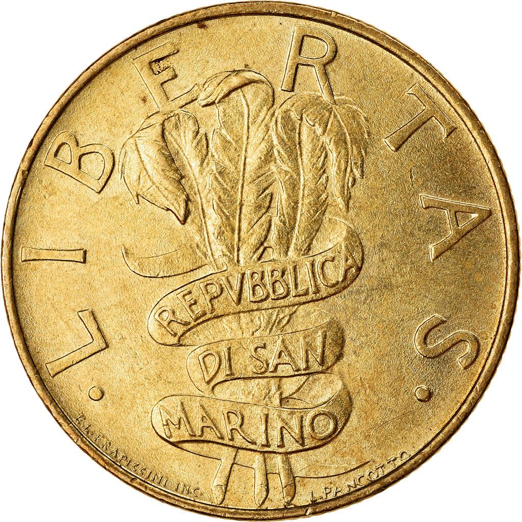 San Marino | 200 Lire Coin | Children | Km:329 | 1995