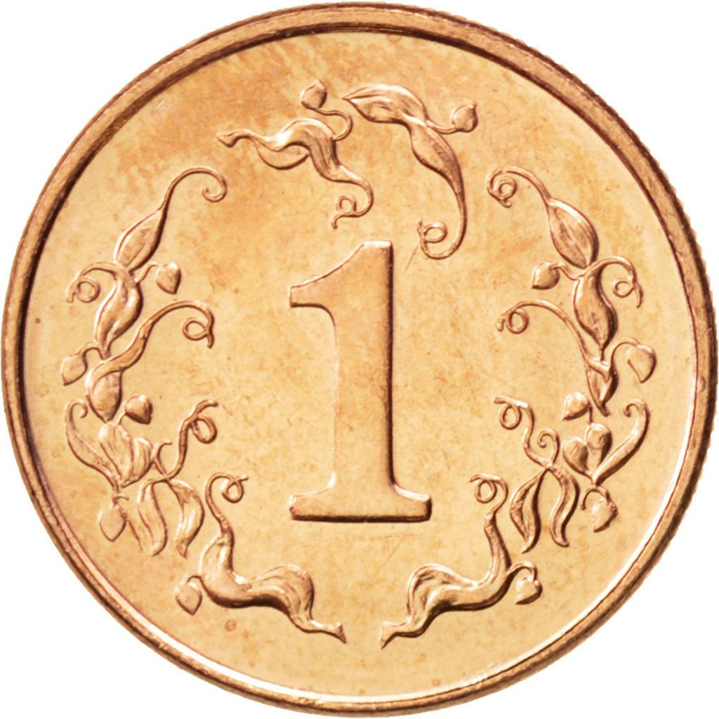 Zimbabwe | 1 Cent Coin | Great Zimbabwe Bird | Km:1A | 1989 - 1999