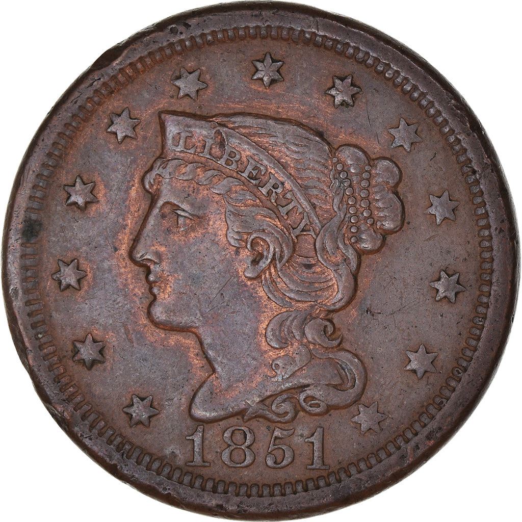 United States | 1 Cent Coin | Lady Liberty | KM67 | 1839 - 1857