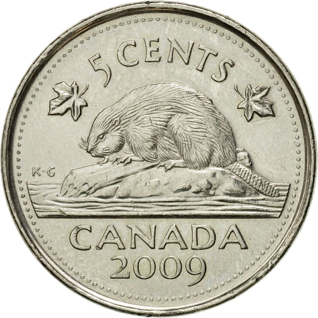 Canada | 5 Cents Coin | Nickel plated steel | KM:491 | 2003-2022