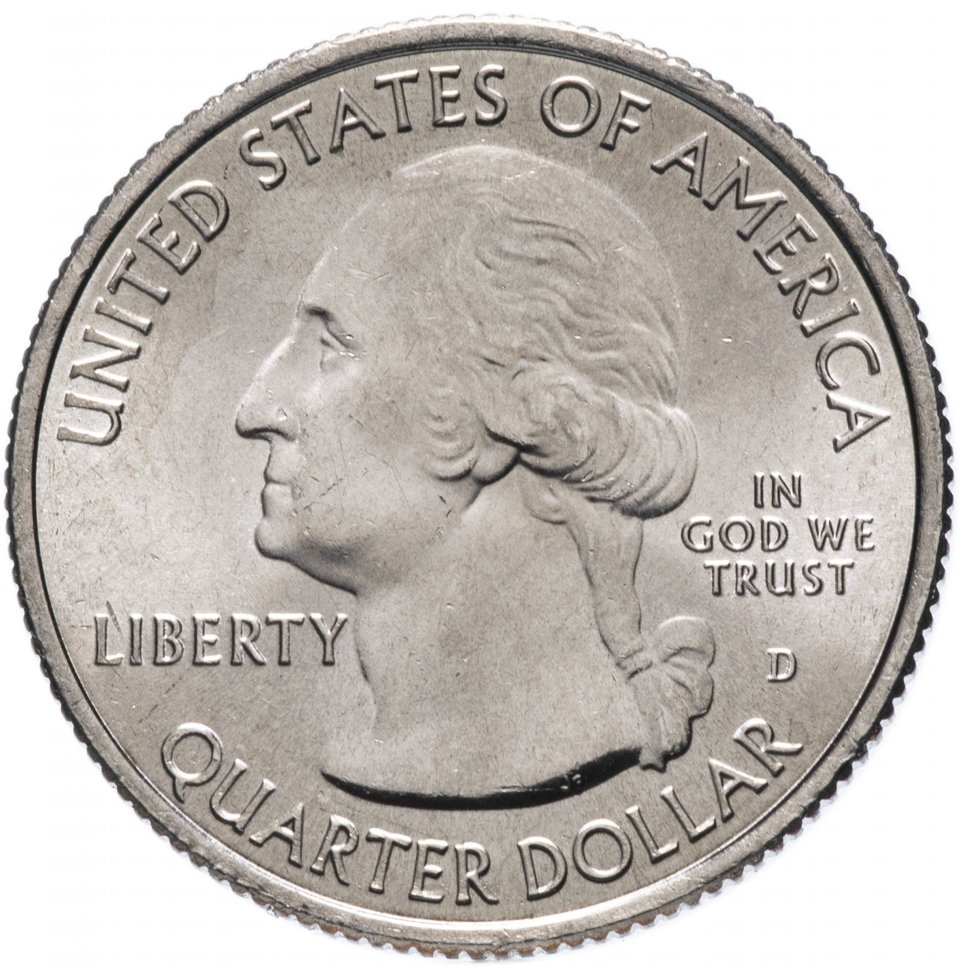 United States | 1/4 Dollar Coin | Homestead National Monument | Km:597 | 2015