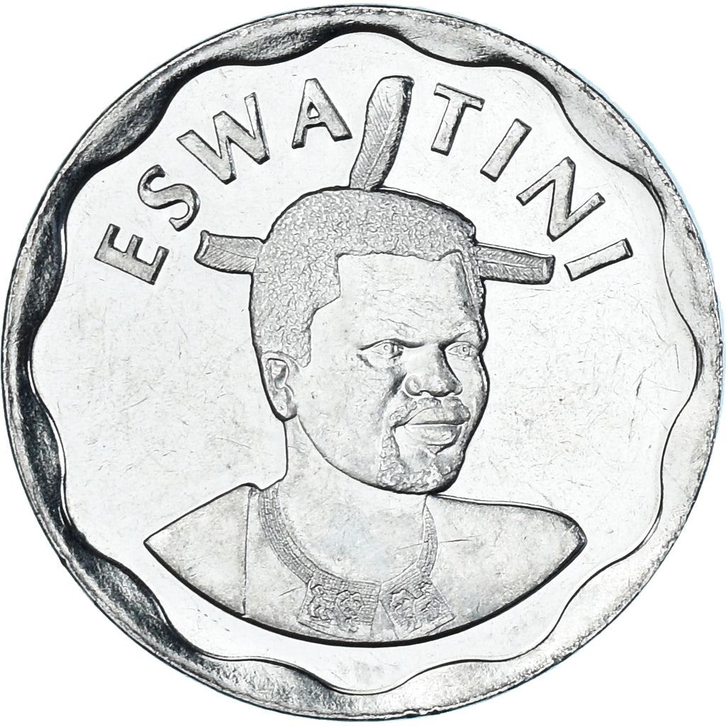 Kingdom of Eswatini | 20 Cents Coin | King Mswati III | Elephant | Km:70 | 2018 - 2021