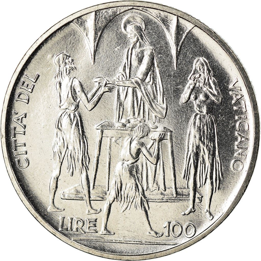 Vatican City | 100 Lire Coin | FAO | Km:106 | 1968