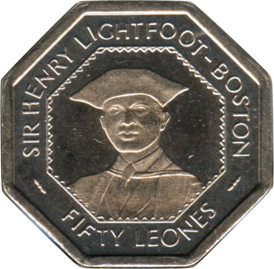 Sierra Leone 50 Leones | Sir Henry | National Bank | KM45 | 1996