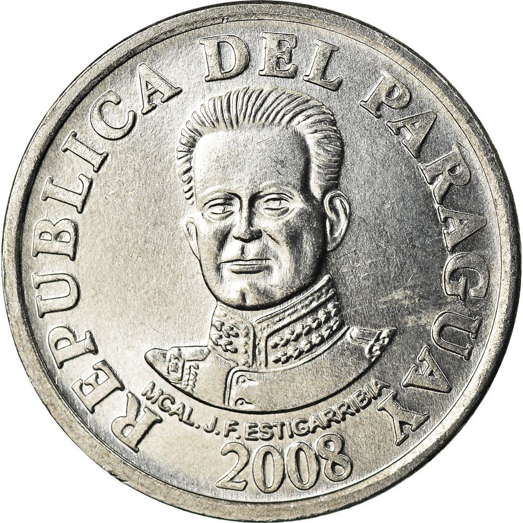 Paraguay | 50 Guaranies Coin | Acaray River | KM:191b | 2006 - 2019