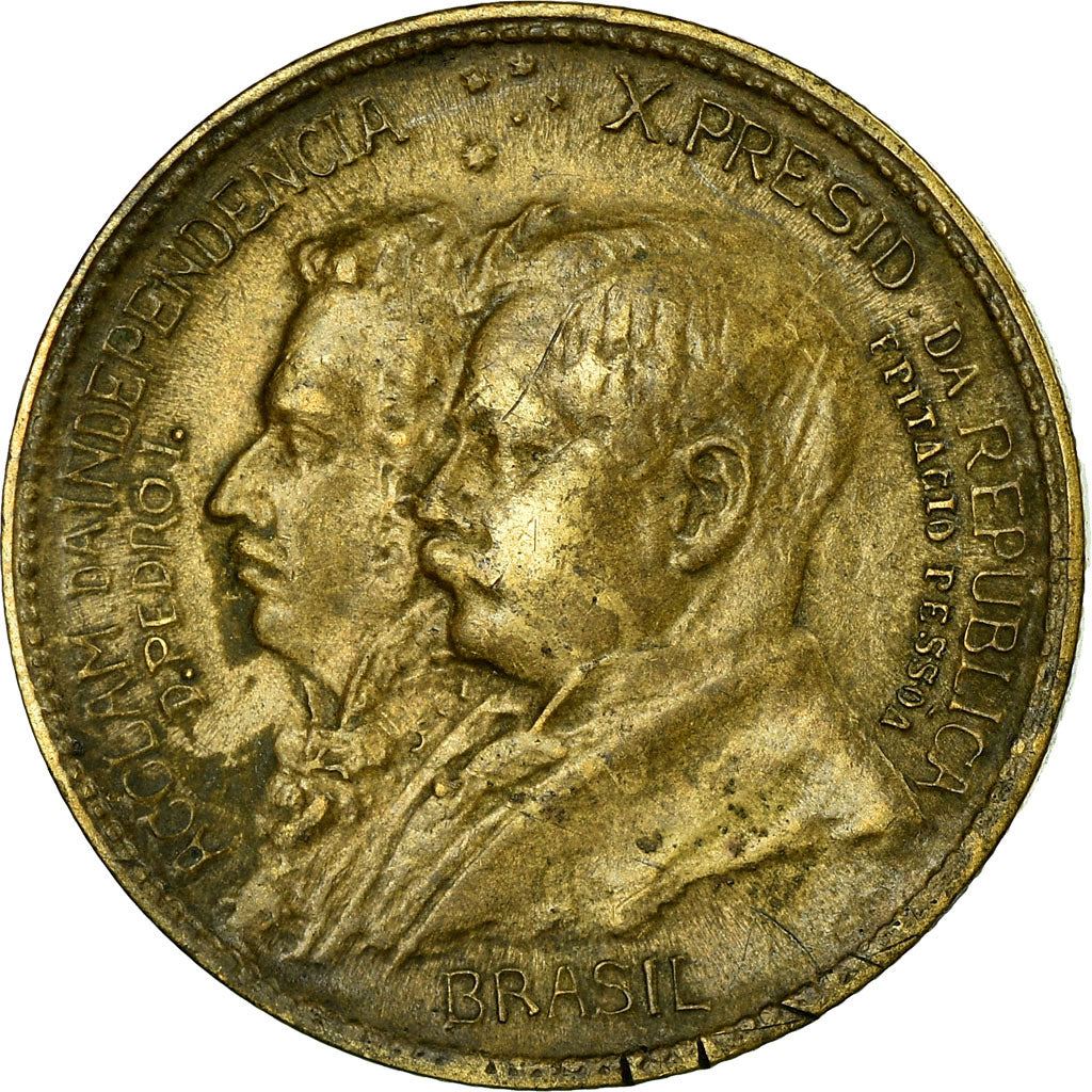 Brazil | 500 Reis Coin | Independence | Km:521 | 1922