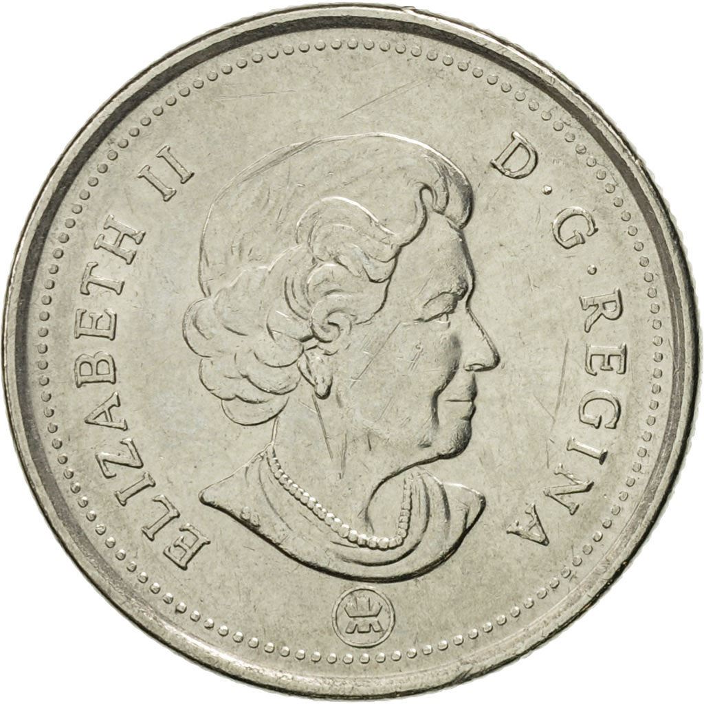 Canada | 25 Cents Coin | Nickel plated steel | KM:493 | 2003-2022