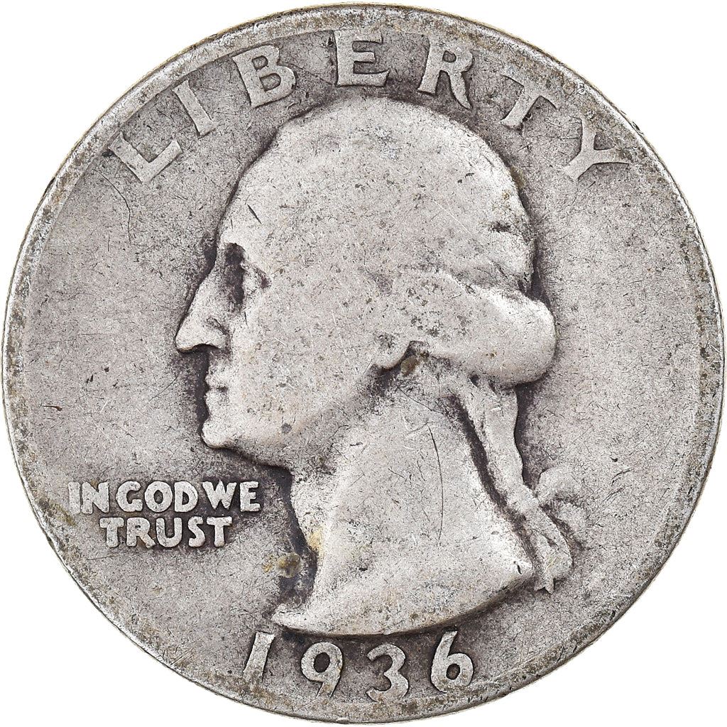 Verenigde Staten | 1/4 Dollar Munt | George Washington | KM:164 | 1932 - 1964