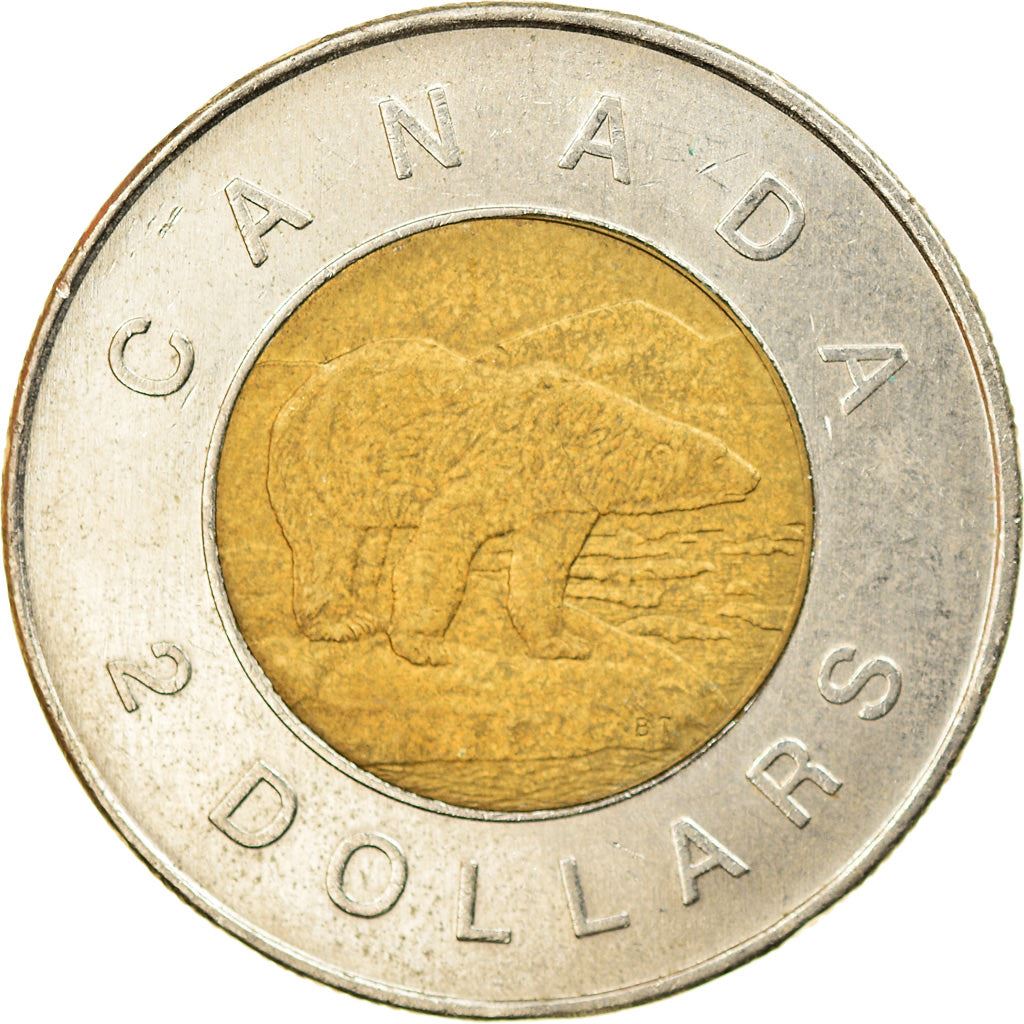 Canada | 2 Dollars Coin | Bimetallic | 4th portrait | KM:496 | 2003-2006