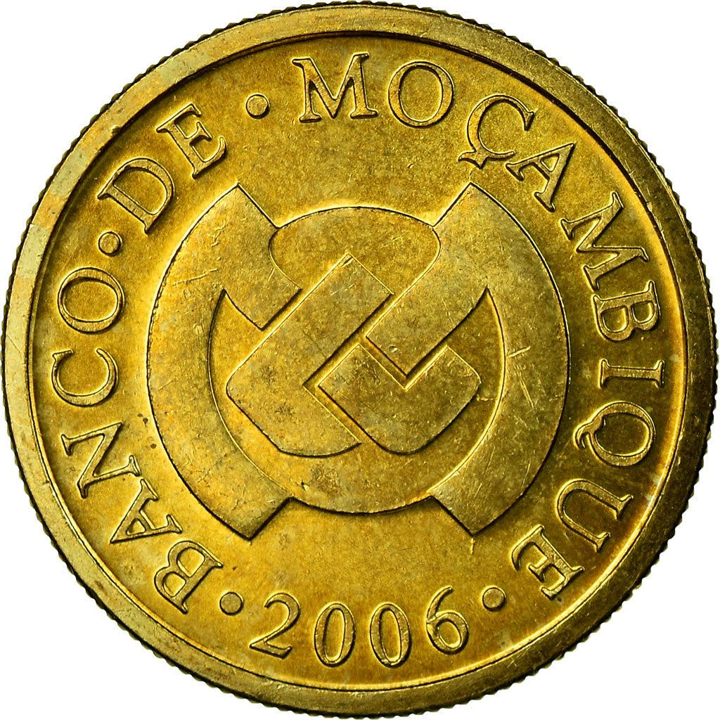Mozambique | 20 Centavos Coin | Cotton Plant | Km:135 | 2006