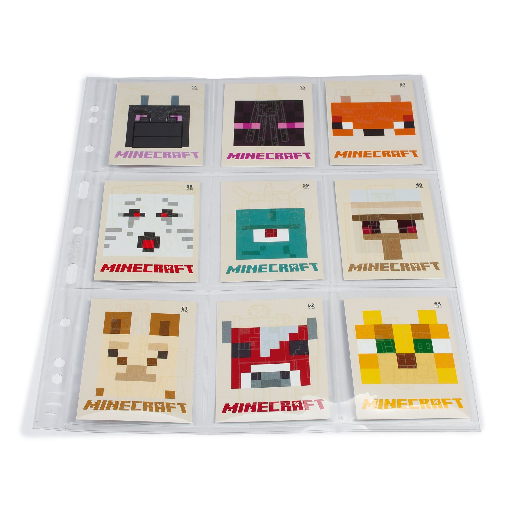 GRANDE Pocket Sheets for Ring Binders | Packs of 5 | Different Pocket Configurations | 2 Colors Available