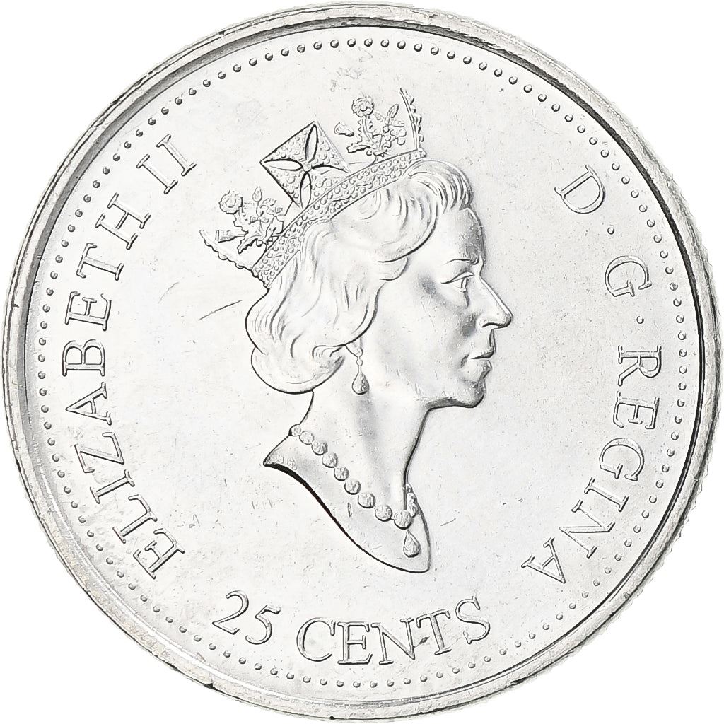 Canada | 25 Cents Coin | Ingenuity | Nickel | KM:380 | 2000
