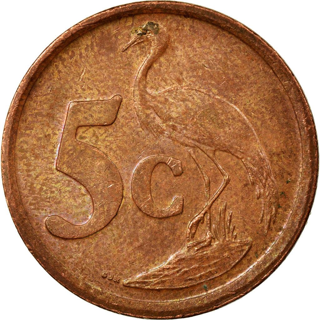 South Africa 5 Cents Tsonga Legend - Afrika-Dzonga Coin KM324 2003