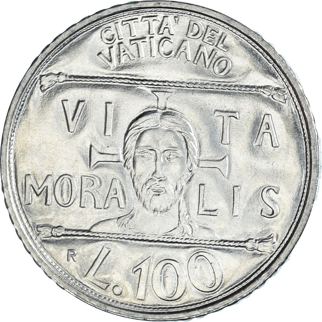Vatican City | 100 Lire Coin | John Paul II | Km:247 | 1993