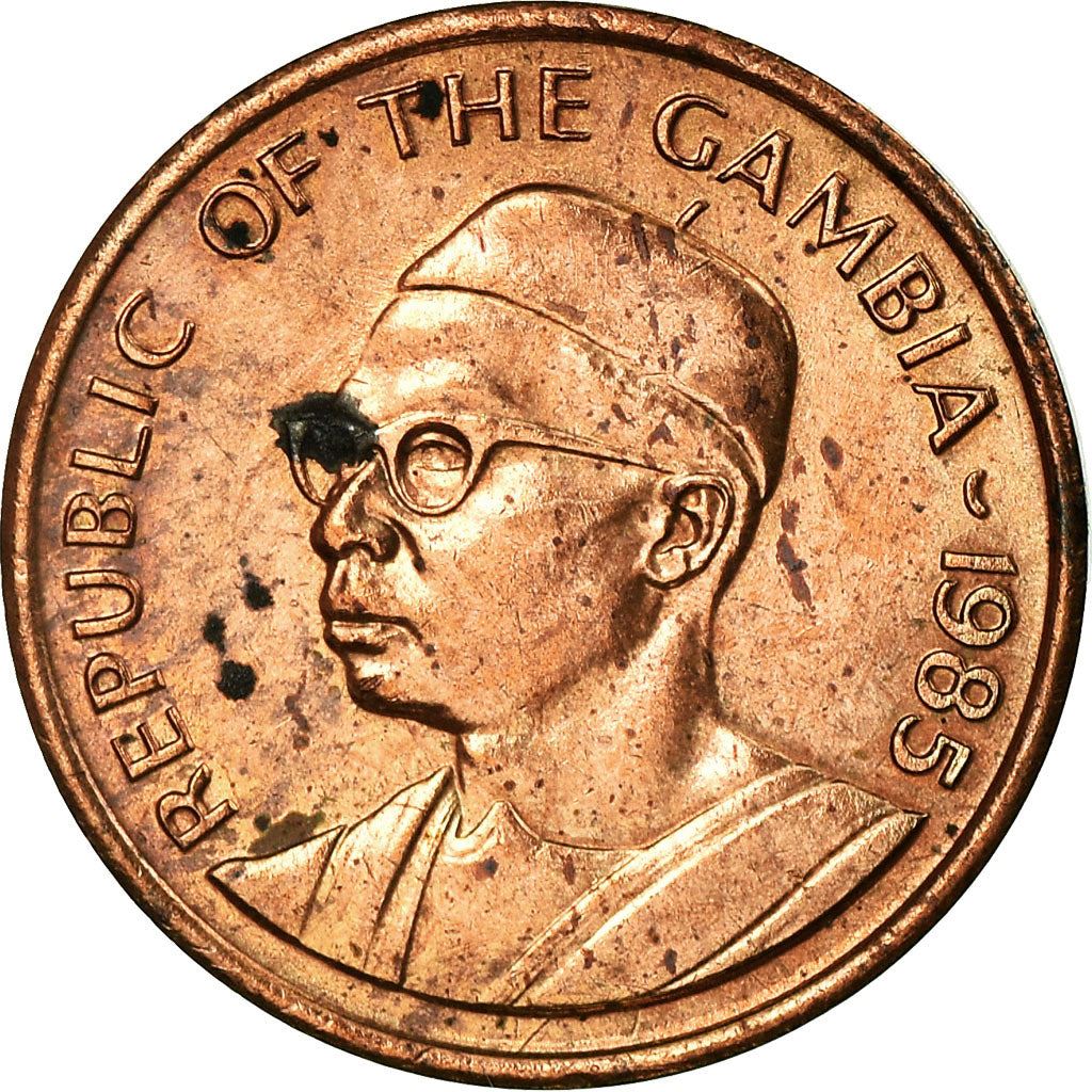 The Gambia | 1 Butut Coin | FAO | Peanuts | Km:14 | 1974 - 1985