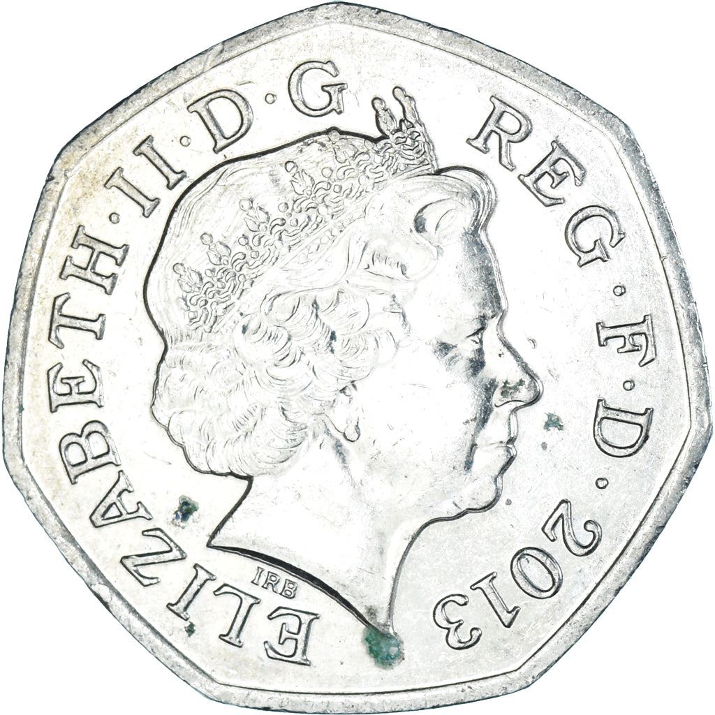 United Kingdom | 50 Pence Coin | Christopher Ironside | KM:1246 | 2013