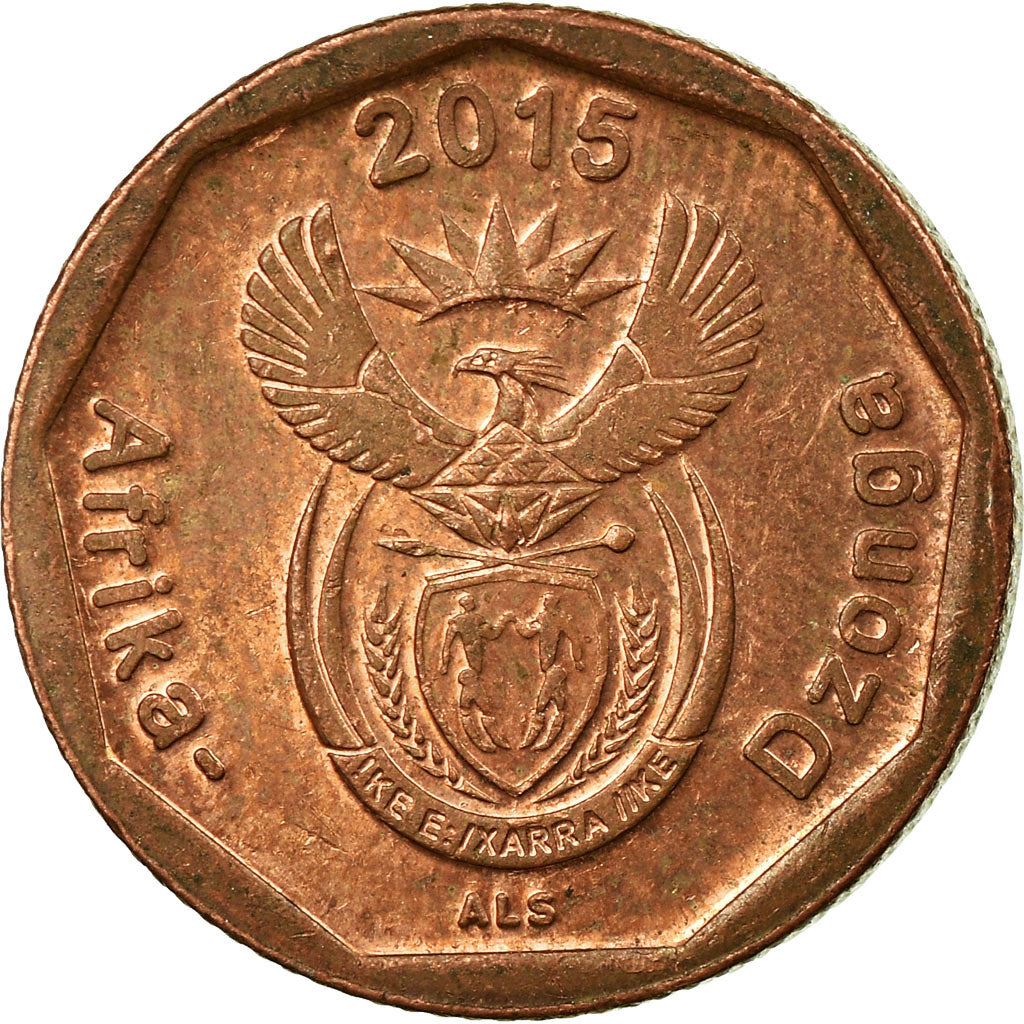 South Africa | 10 Cents Coin | Flowers | Arum Lily | Uc:13 | 2015