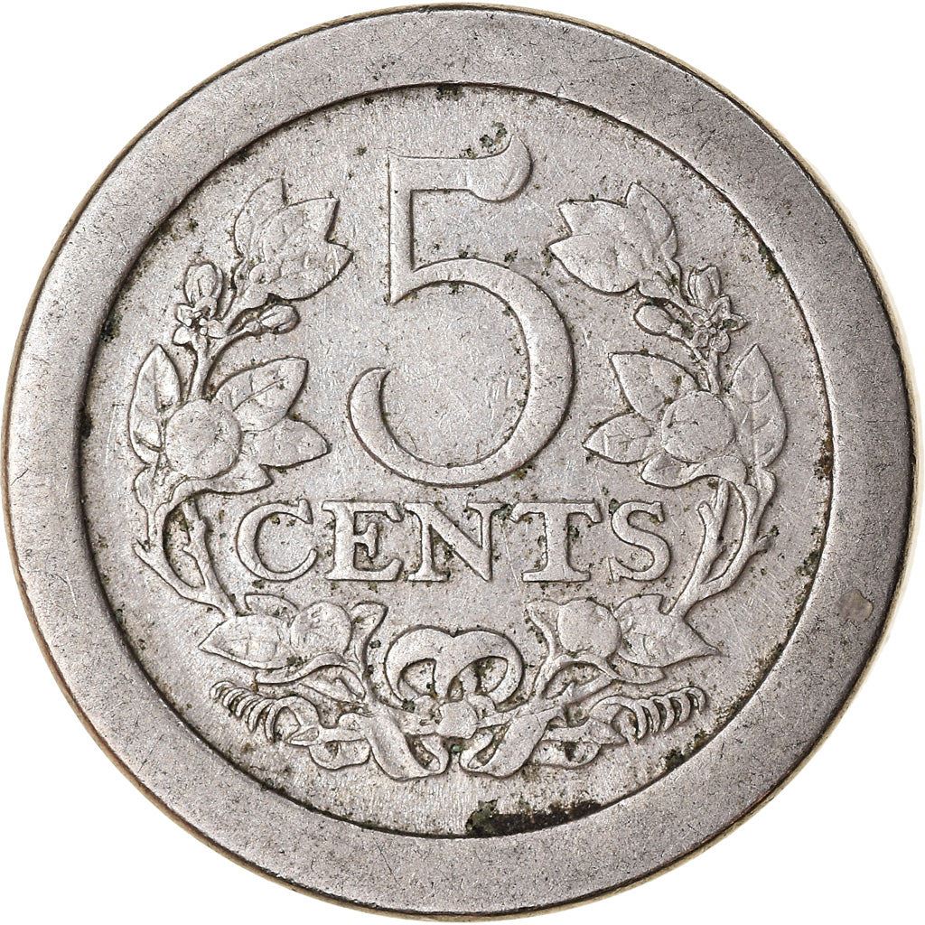 Münze der Niederlande 5 Cent Münze | Königin Wilhelmina | KM137 | 1907 - 1909