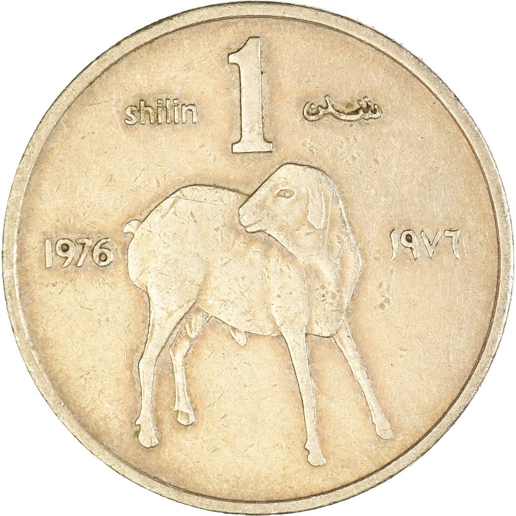 Somalia | 1 Shilling Coin | FAO | Lamb | Km:27 | 1976