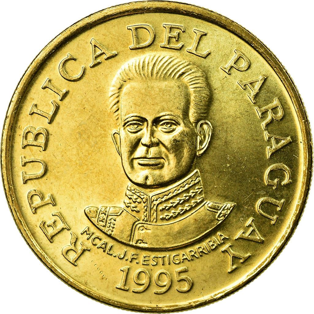 Paraguay | 50 Guaranies Coin | José Félix Estigarribia | Km:191A | 1995 - 2005