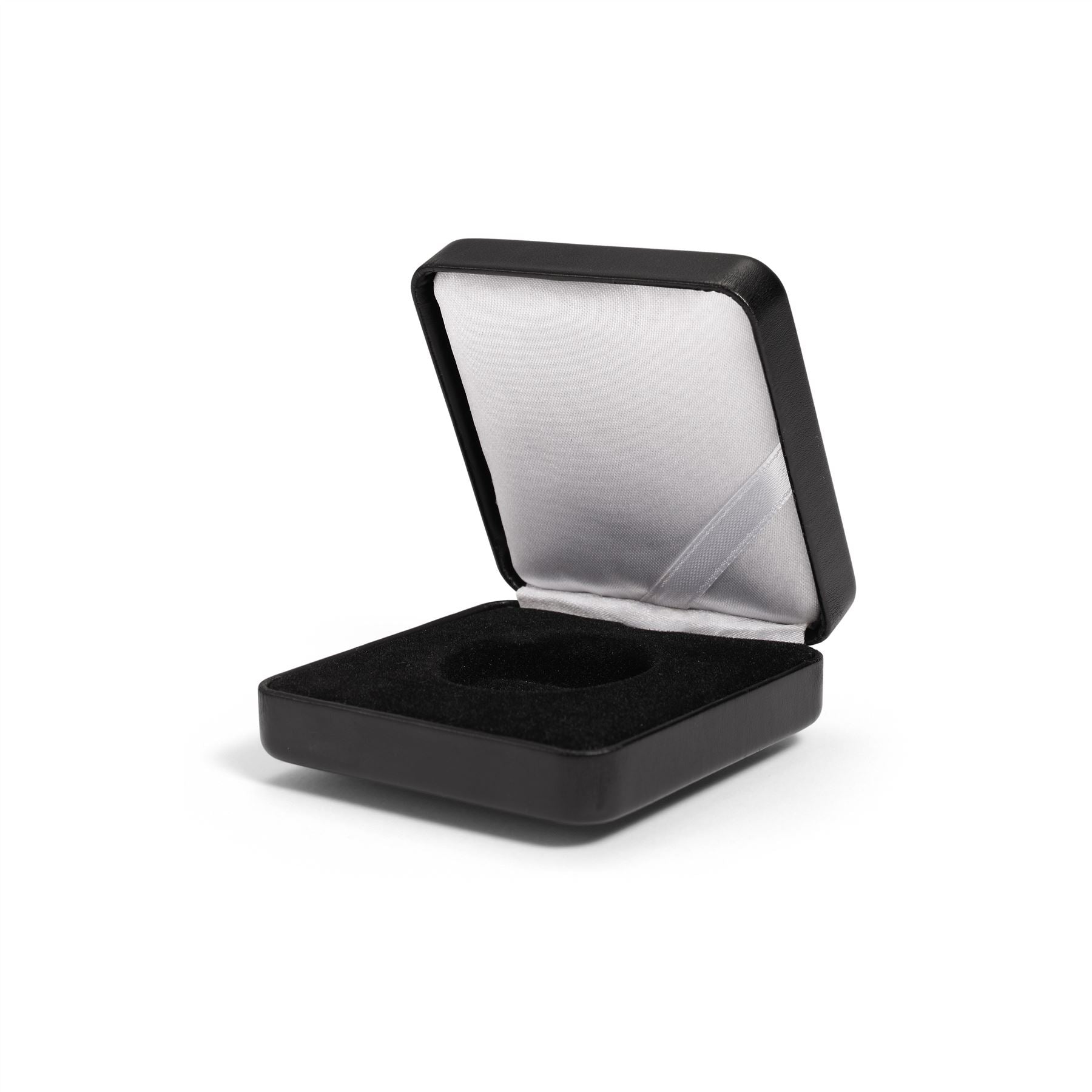 NOBILE Single Coin Box | Box for Presenting Coins in Round GRIPS Capsules | Different Compartment Sizes