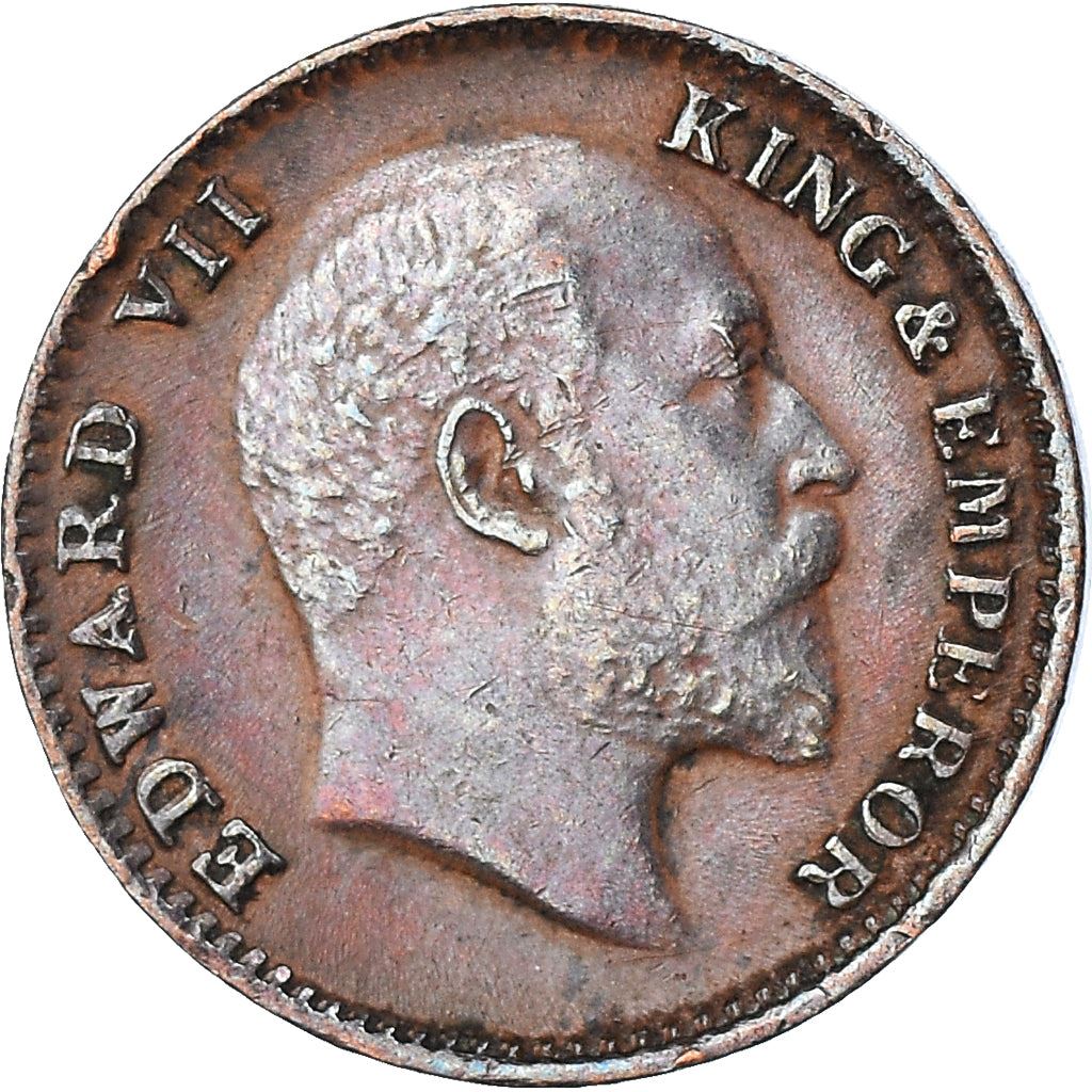India - British | 1/12 Anna Coin | King Edward VII | Km:497 | 1903 - 1906