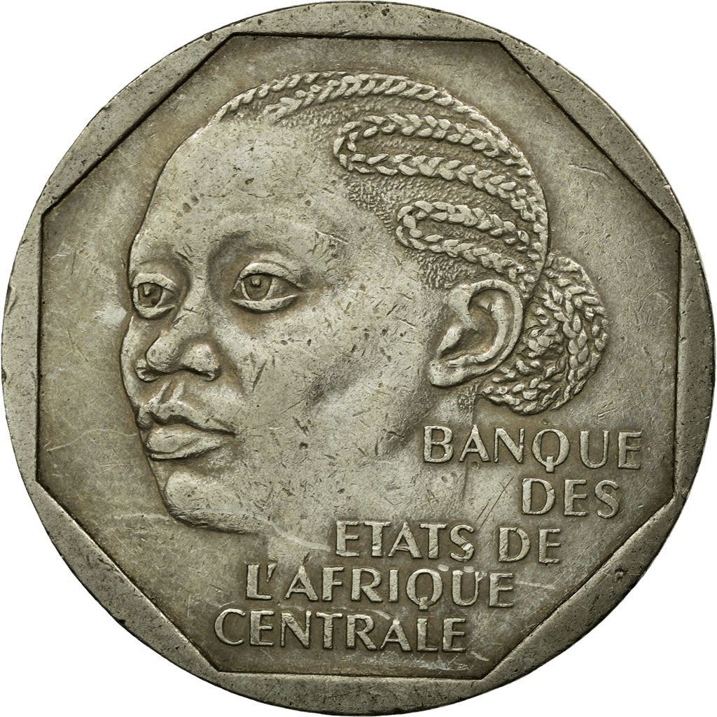 Gabon | 500 Francs Coin | Copper-Nickel | Fruit | Km:14 | 1985