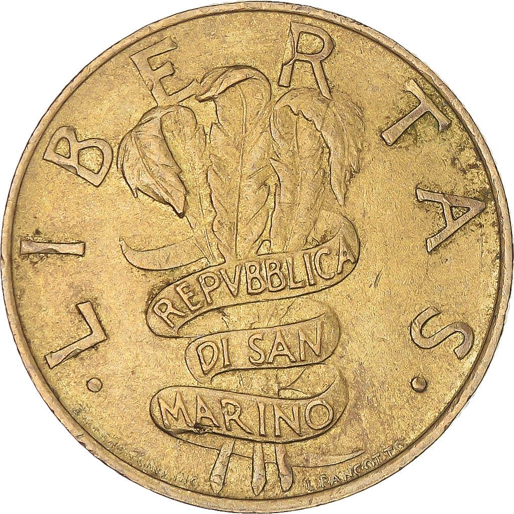 San Marino | 200 Lire Coin | Children | Km:329 | 1995