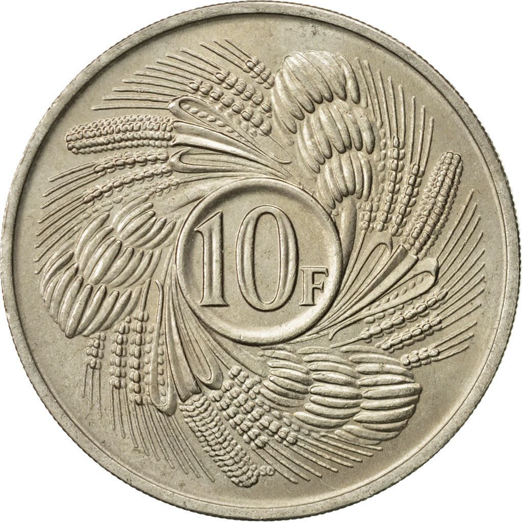 Burundi | 10 Francs Coin | FAO | Km:17 | 1968 - 1971