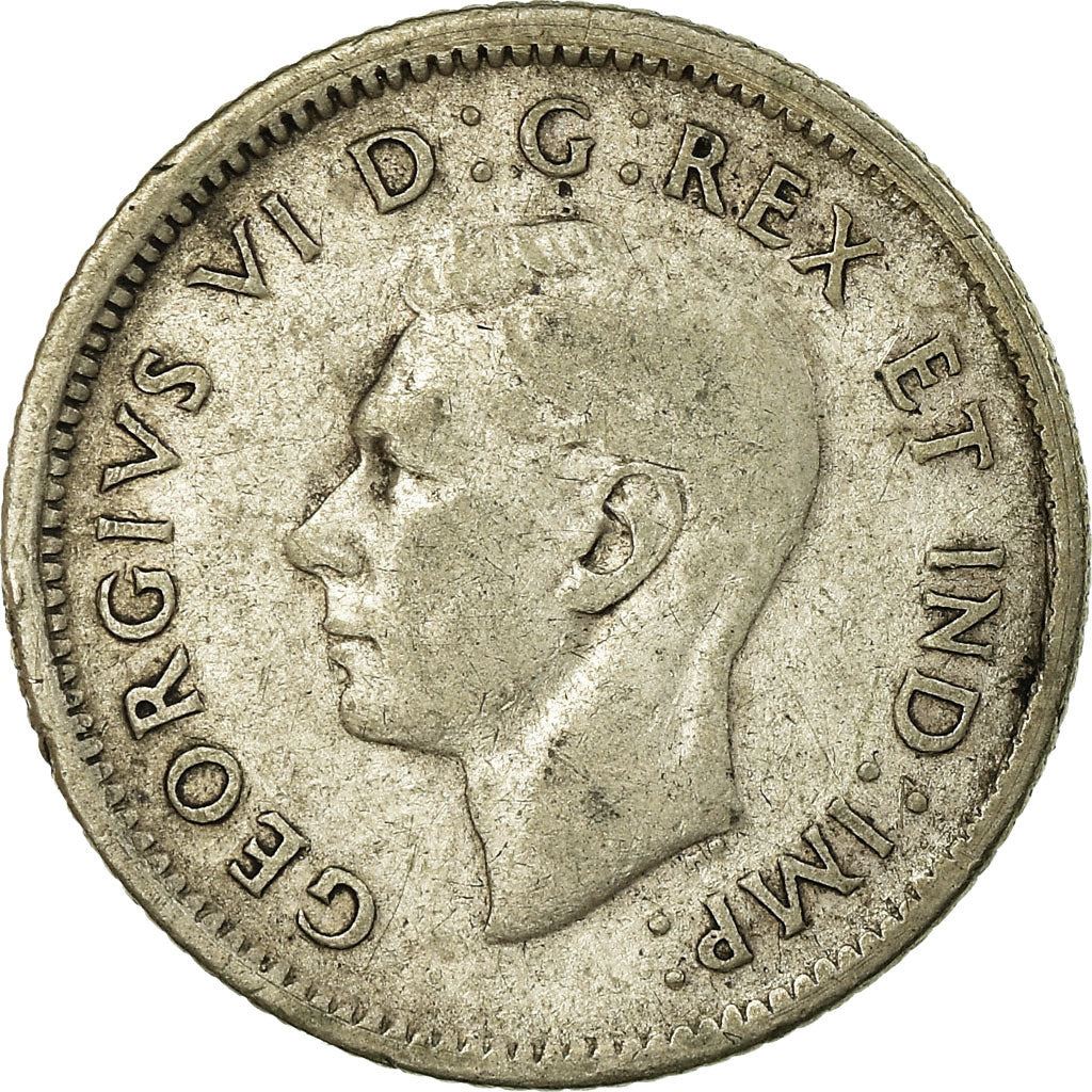 Canada | 10 Cents Coin | Silver | KM:34 | 1937-1947