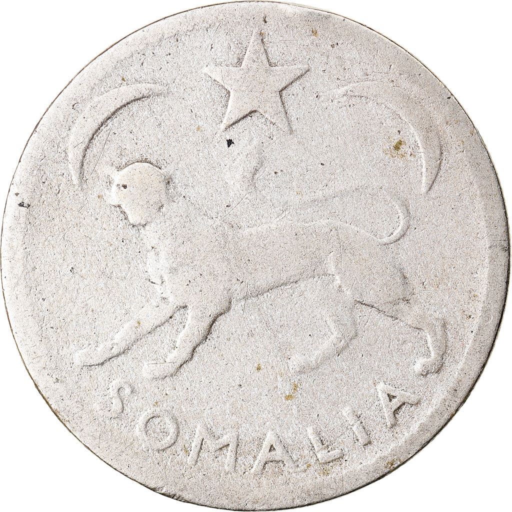 Somalia | 50 Centesimi Coin | Leopard | Km:4 | 1950