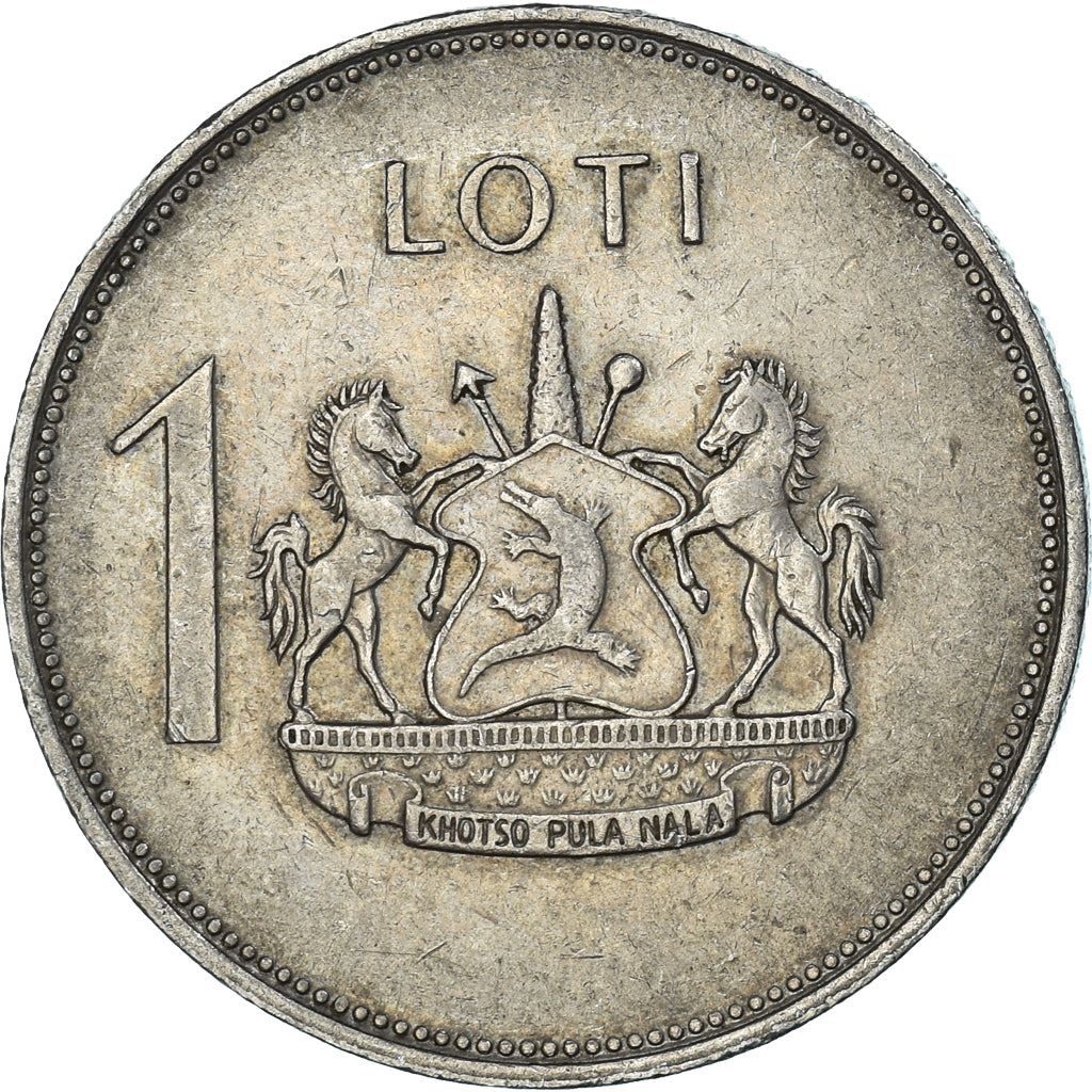 Lesotho | 1 Loti Coin | Moshoeshoe II | Km:22 | 1979 - 1989