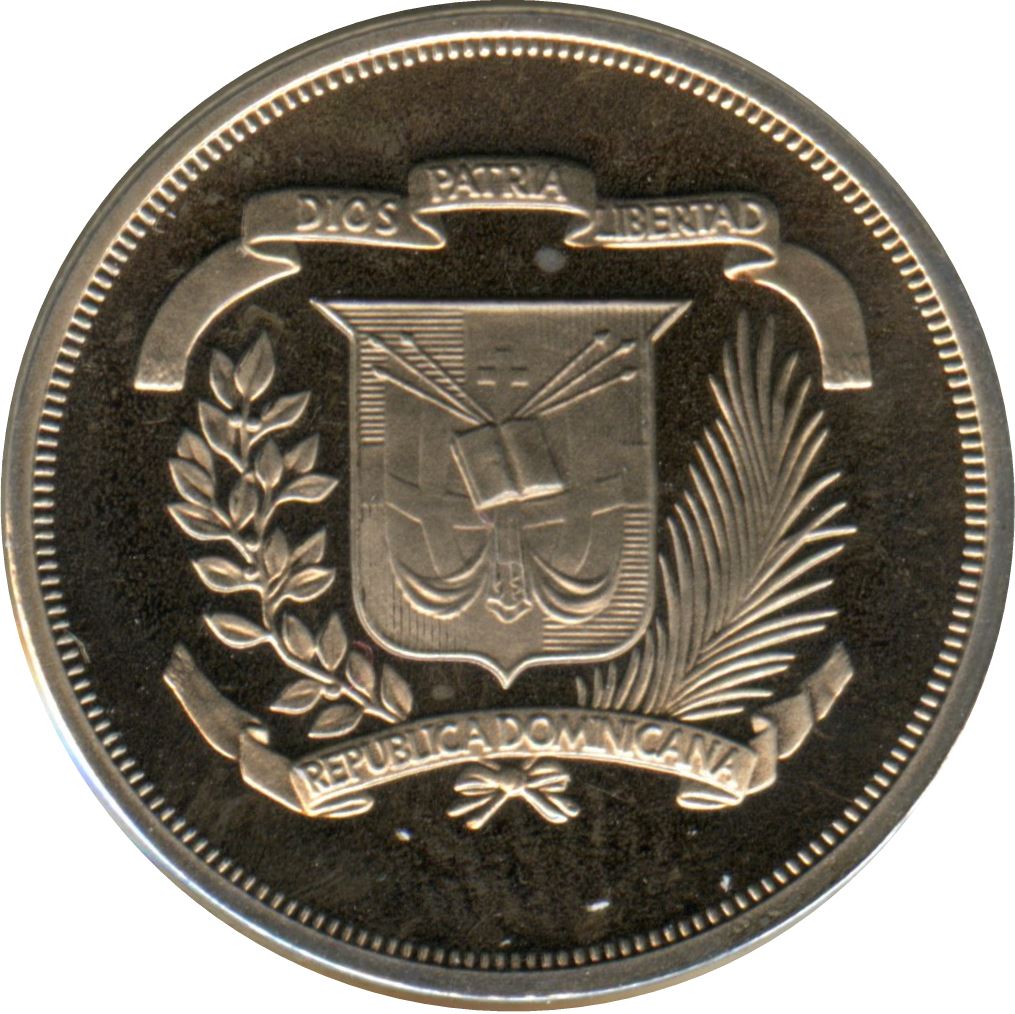Dominican Republic 5 Centavos Coin | Juan Pablo Duarte | KM49 | 1978 - 1981
