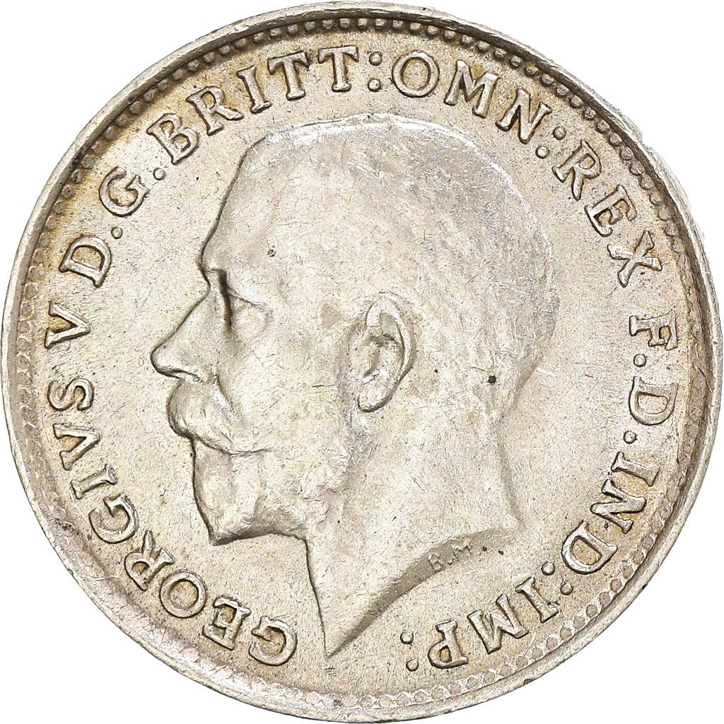 United Kingdom | 3 Pence Coin | George V | KM:813a | 1920 - 1927