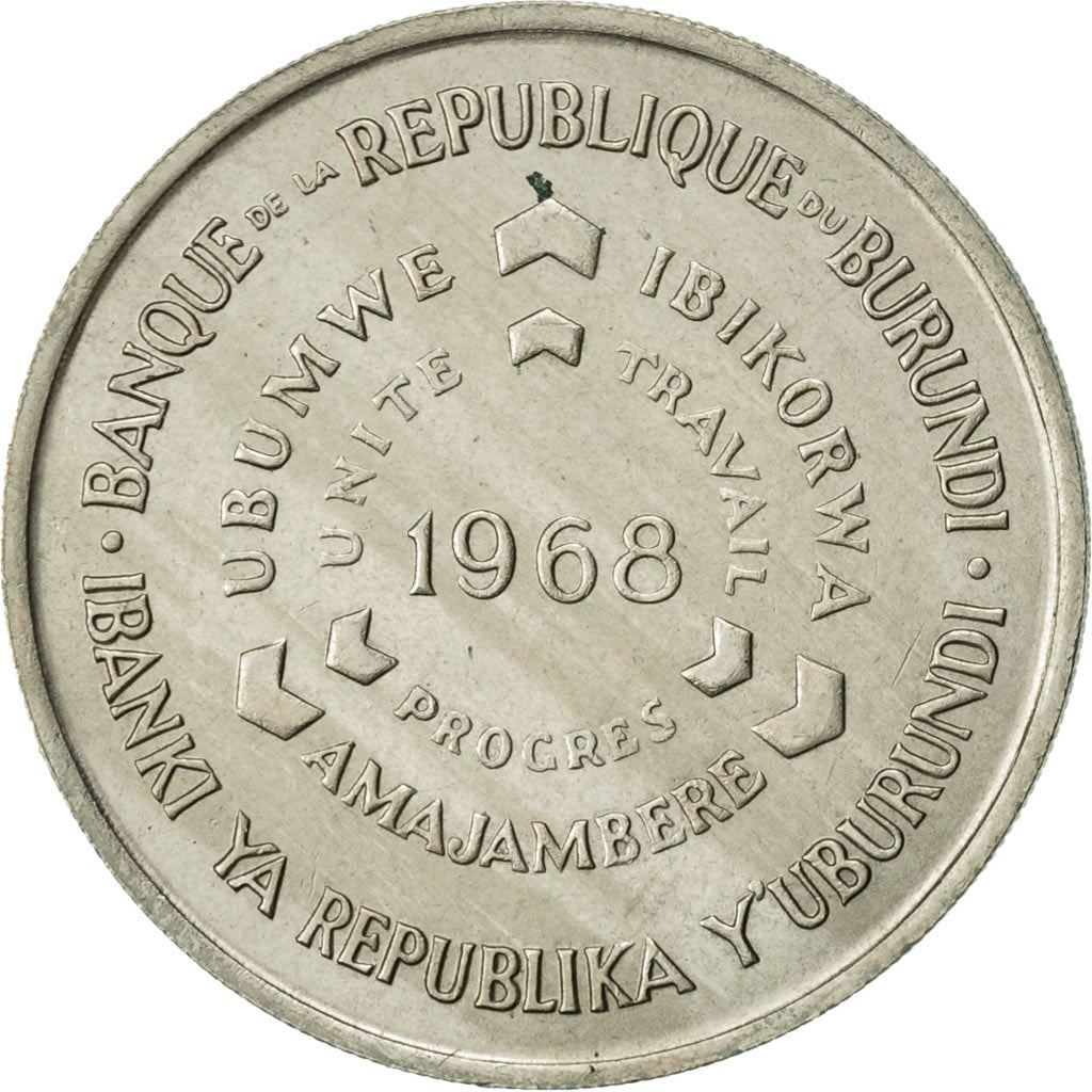 Burundi | 10 Francs Coin | FAO | Km:17 | 1968 - 1971