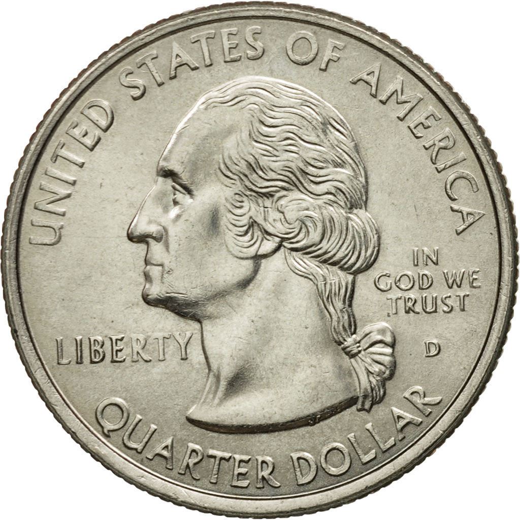United States | 1/4 Dollar Coin | Caesar Rodney | Km:293 | 1999