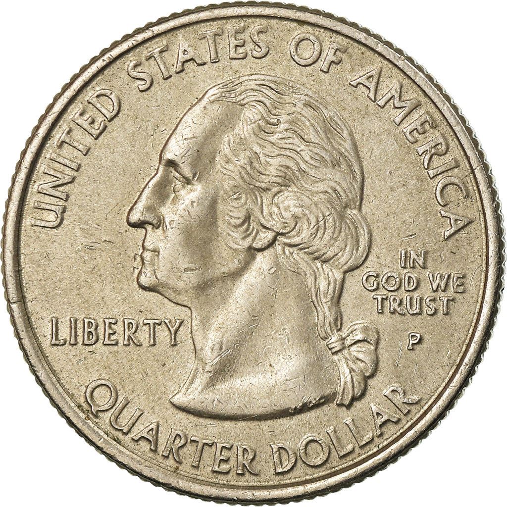 United States | 1/4 Dollar Coin | Tennessee | Km:331 | 2002