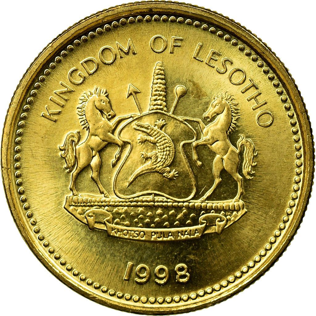 Lesotho | 50 Lisente Coin | Equestrian | Km:65 | 1998 - 2018