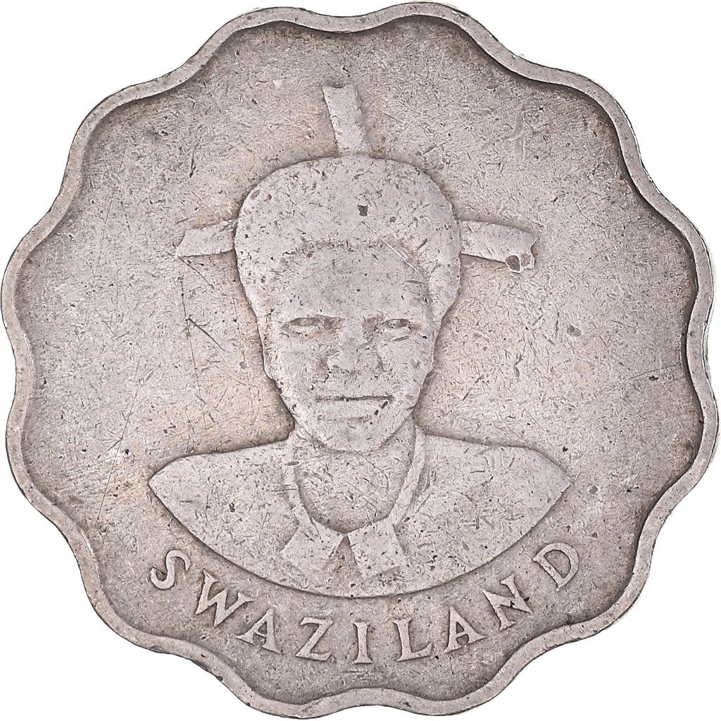 Svazilando Karalystė | 20 centų moneta | Karalius Msvati III | Dramblys | Km:42 | 1986