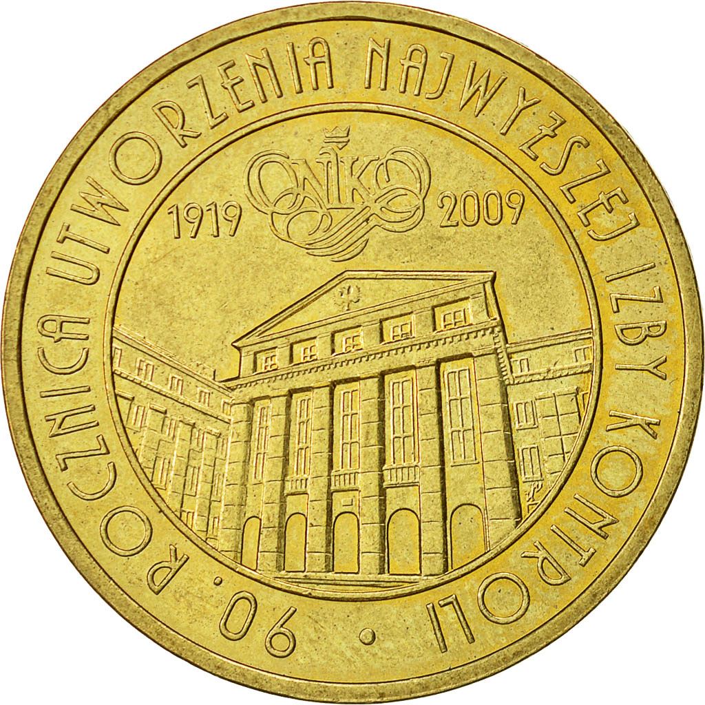 Poland | 2 Zlotys Coin | Chamber of Control | Y:673 | 2009