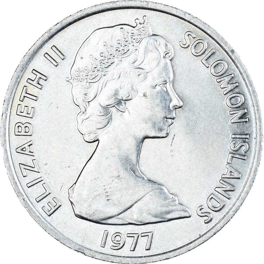 Isole Salomone | Moneta da 20 centesimi | Elisabetta II | Pendente Malaita | Km:5 | 1977 - 1983