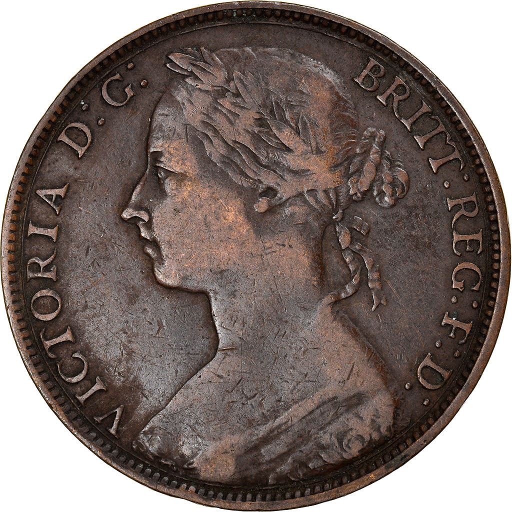 United Kingdom | 1 Penny Coin | Victoria | KM:755 | 1874 - 1894
