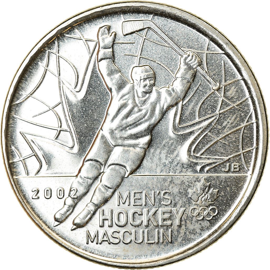 Canada | 25 Cents Coin | Nickel plated steel | Hockey | KM:1063 | 2009