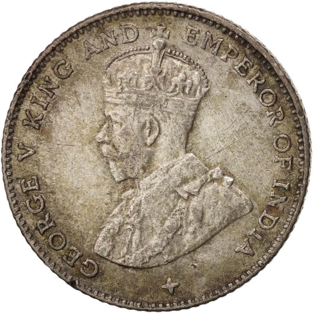 Straits Settlements | 10 Cents Coin | George V | Km:29A | 1918 - 1920
