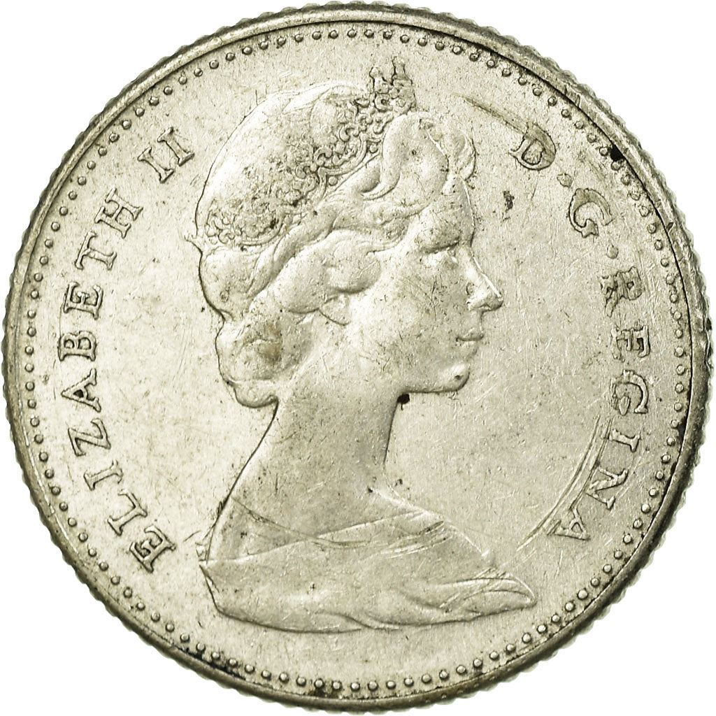 Canada | 10 Cents Coin | Silver | 2nd portrait | KM:61 | 1965-1966