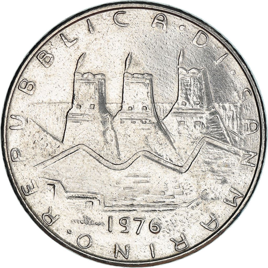 San Marino | 100 Lire Coin | Family | Km:57 | 1976