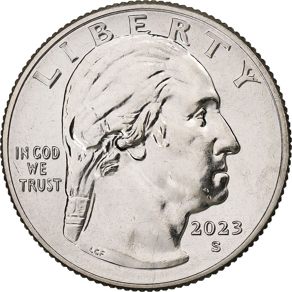USA | 1/4 Dollar Mønt | Eleanor Roosevelt | Km:782 | 2023