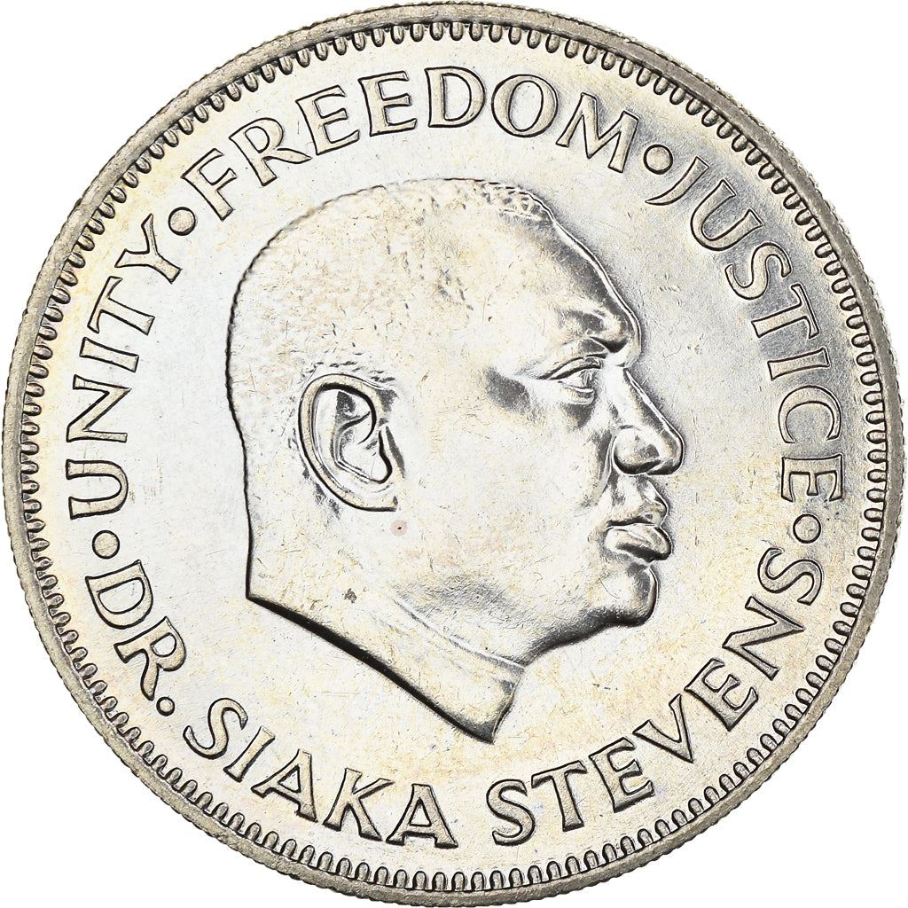 Sierra Leone | 20 Cents Coin | Dr. Siaka Stevens | KM30 | 1978 - 1984