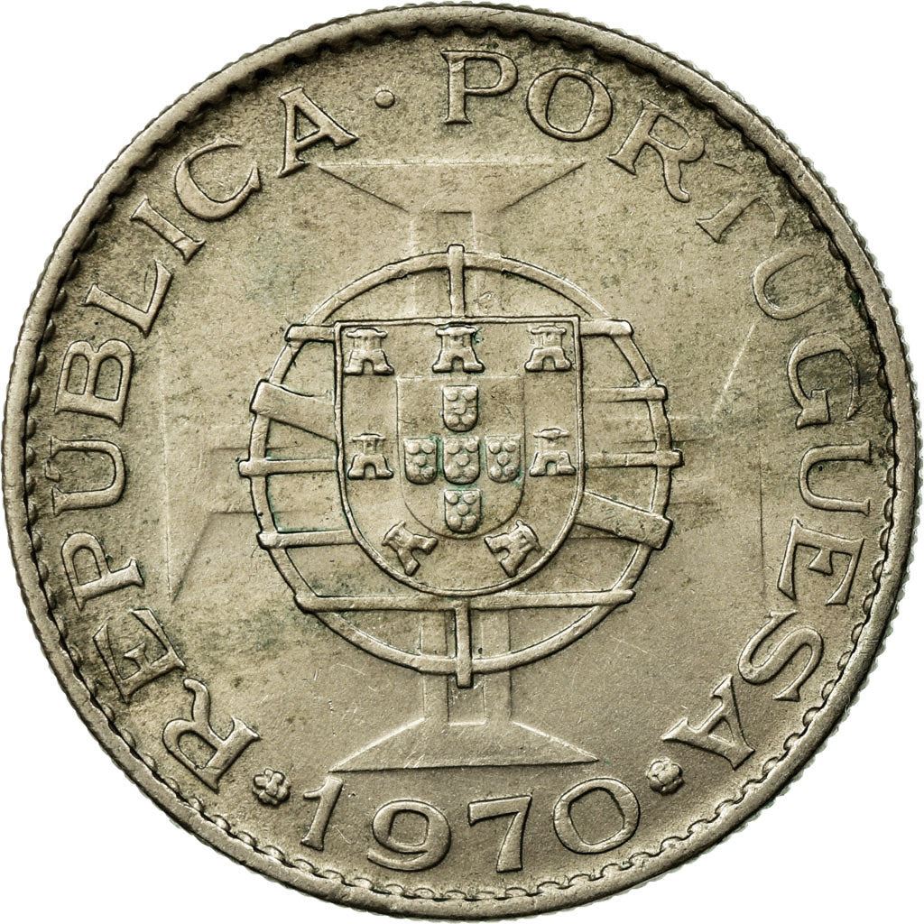 Mozambique 10 Escudos Coin | Military Order Of Christ | KM79b | 1968 - 1974