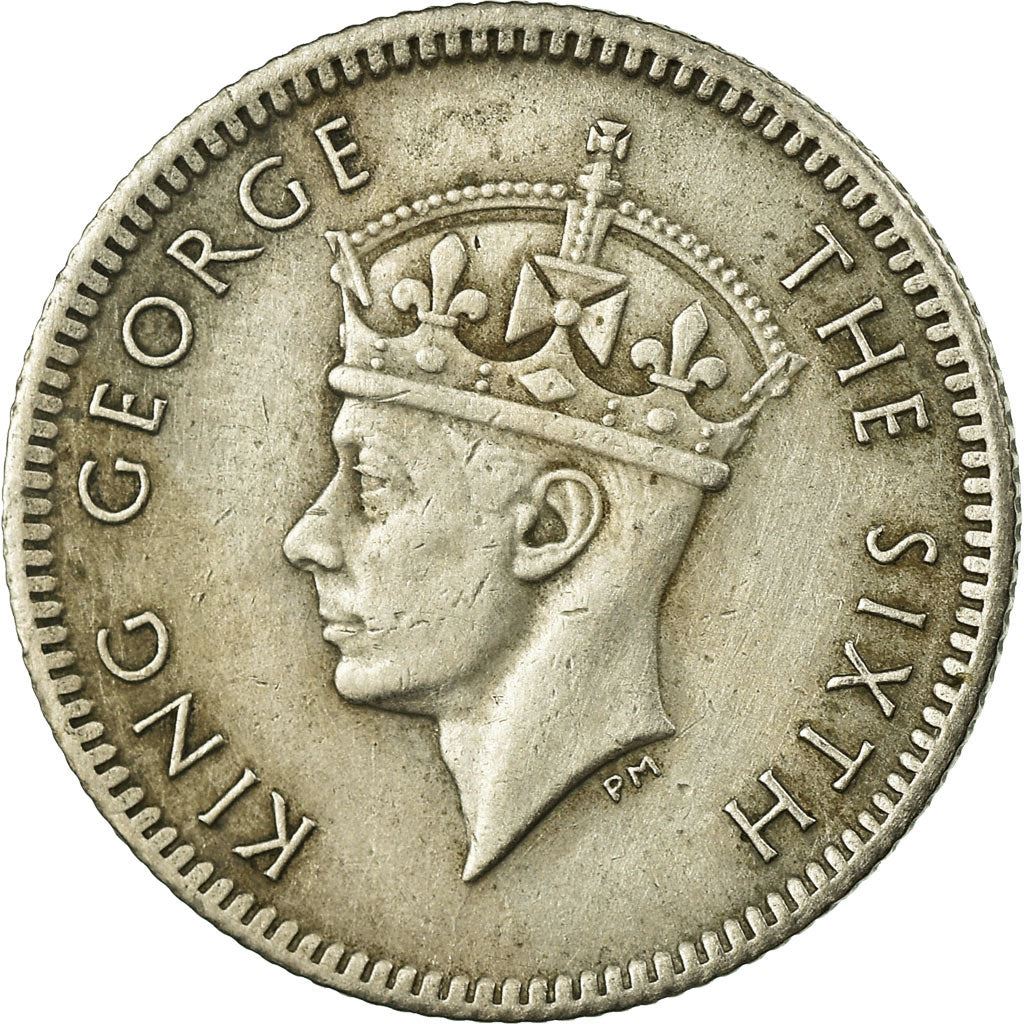 Malaya | 5 Cents Coin | George VI | Km:7 | 1948 - 1950